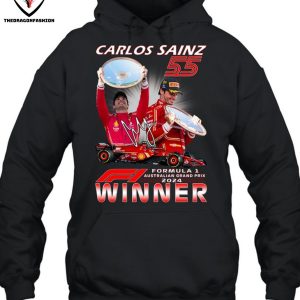 Carlos Sainz Jr Formula 1 Australian Grand Prix 2024 Winner T-Shirt