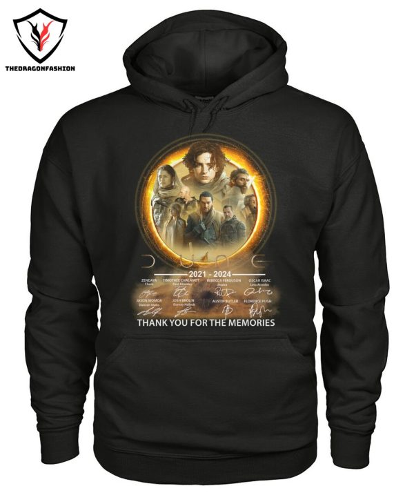 Dune Movie 2021-2024 Signature Thank You For The Memories T-Shirt