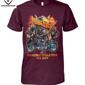 Judas Priest Invincible Shield Tour USA 2024 T-Shirt