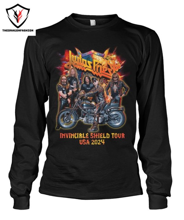 Judas Priest Invincible Shield Tour USA 2024 T-Shirt