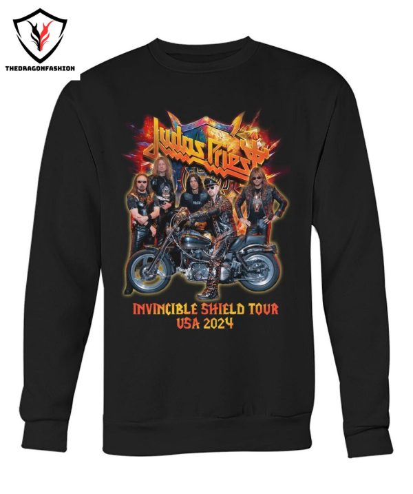 Judas Priest Invincible Shield Tour USA 2024 T-Shirt