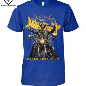 Judas Priest Invincible Shield World Tour 2024 T-Shirt