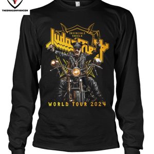 Judas Priest Invincible Shield World Tour 2024 T-Shirt