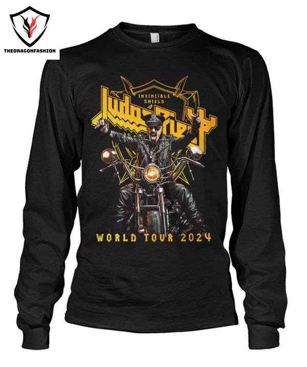 Judas Priest Invincible Shield World Tour 2024 T-Shirt