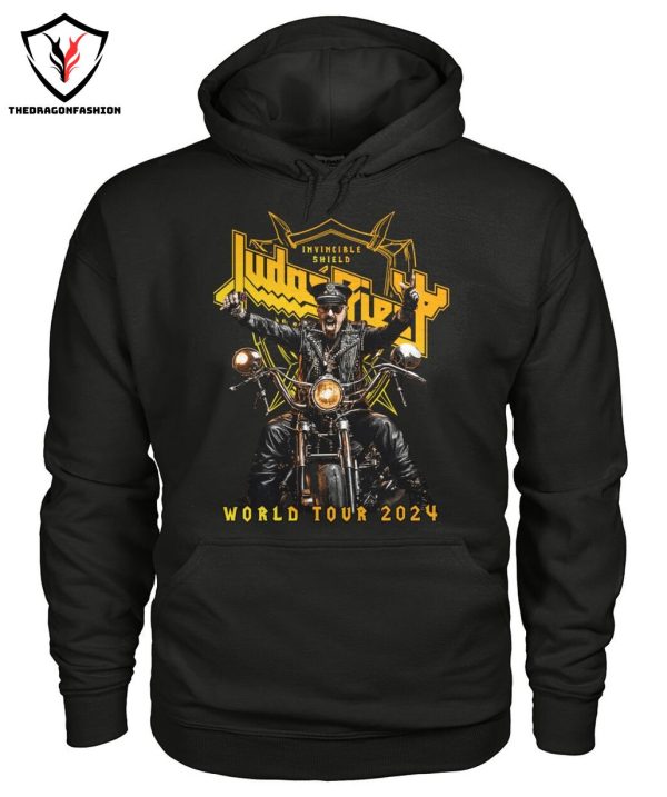 Judas Priest Invincible Shield World Tour 2024 T-Shirt