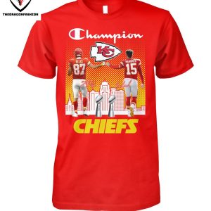 Kansas City Chiefs Travis Kelce & Patrick Mahomes T-Shirt