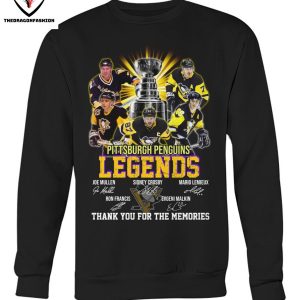 Pittsburgh Steelers Legends Signature Thank You For The Memories T-Shirt