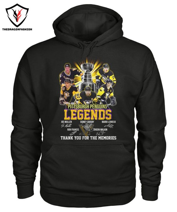 Pittsburgh Steelers Legends Signature Thank You For The Memories T-Shirt