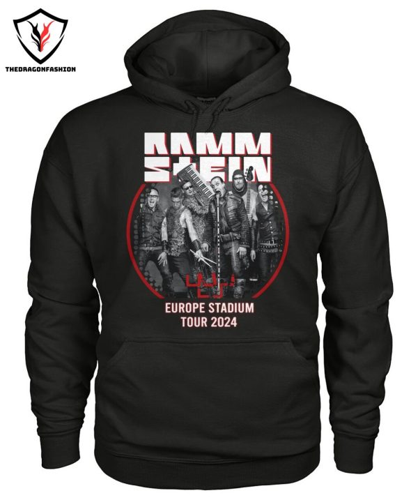 Rammstein Band Europe Stadium Tour 2024 T-Shirt