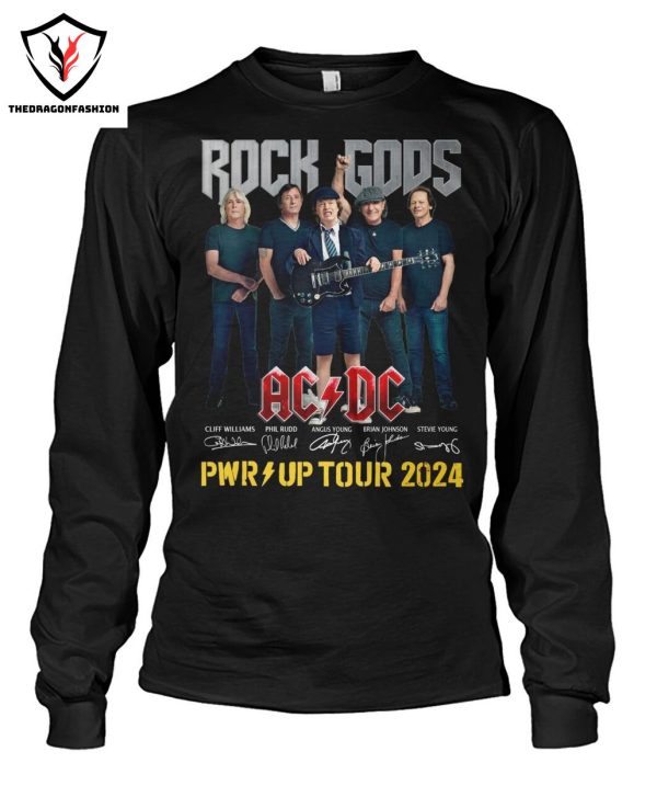 Rock Gods AC DC Signature Pwr Up Tour 2024 T-Shirt