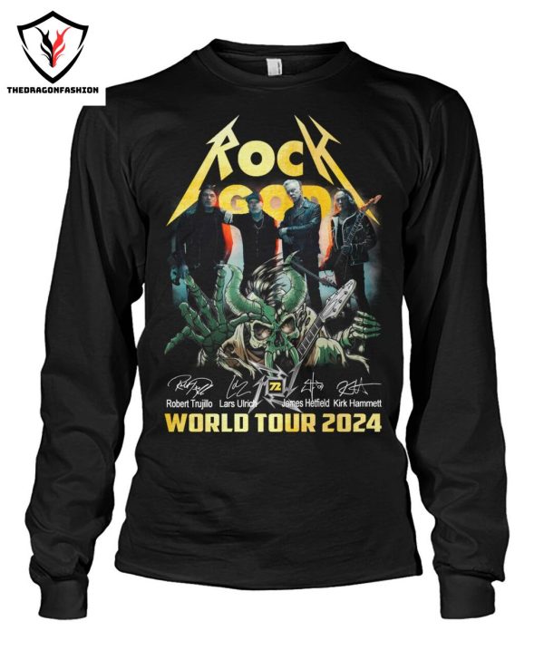 Rock Gods World Tour 2024 Signature T-Shirt