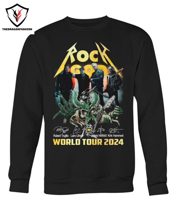 Rock Gods World Tour 2024 Signature T-Shirt