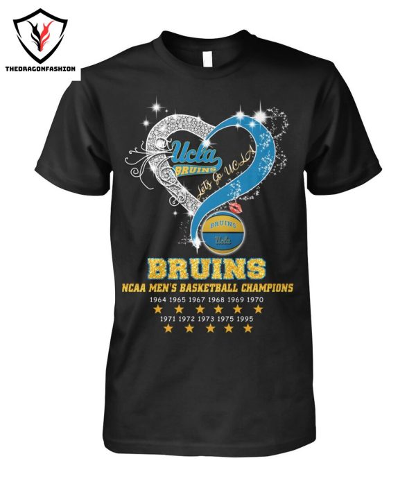 UCLA Bruins NCAA Men Basketball Champions T-Shirt