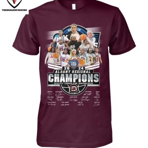 2024 Albany Regional Champions South Carolina Gamecocks Signature T-Shirt