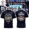 UConn Huskies  NCAA Men Basketball National Champions Final Four 2024 Go Huskies 3D T-Shirt