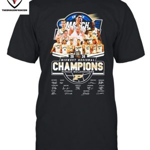 2024 Midwest Begional Champions Purdue Boilermakers Signature T-Shirt