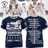 Undefeated 2024 Go Gamecocks NCAA Women Basketball National Champions 3D T-Shirt
