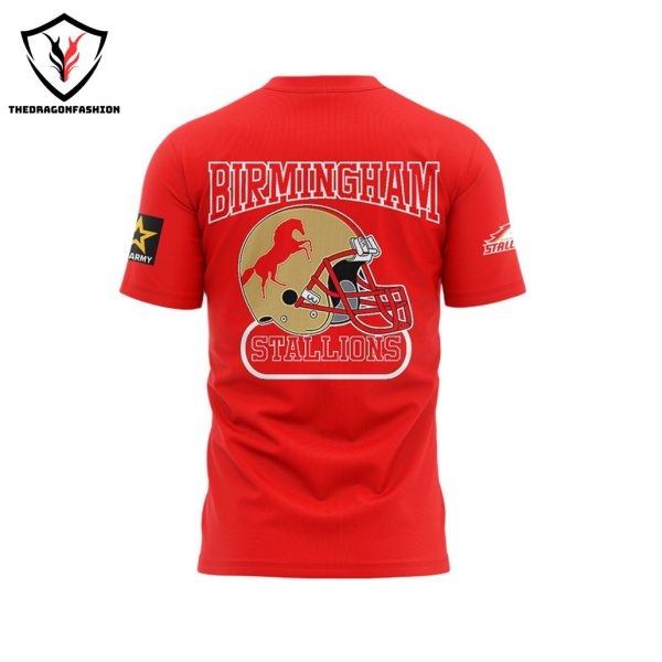 2024 UFL Birmingham Stallions Footbal 3D T-Shirt