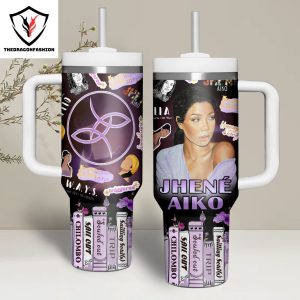 Jhene Aiko WAYS Wht Arent You Smiling Tumbler With Handle And Straw