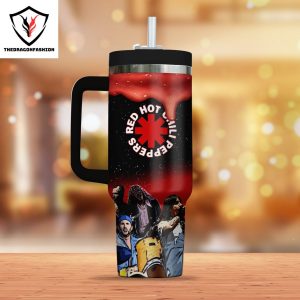 Red Hot Chili Peppers Design Red Tumbler