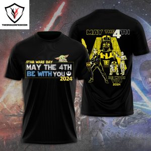 Star Wars Day May The 4th Be With You 2024 Design 3D T-Shirt