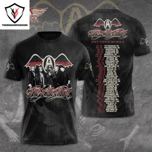 Aerosmith Band Get Your Wings 3D T-Shirt