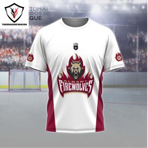 Personalized NLL Albany FireWolves 3D T-Shirt