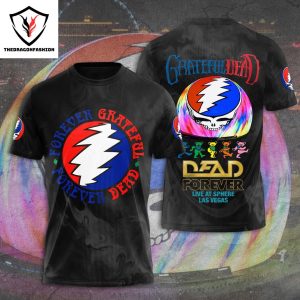 Grateful Dead Forever Live At Sphere Las Vegas 3D T-Shirt