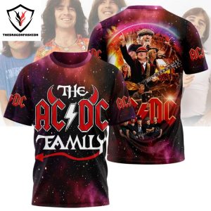 The AC DC Family Special Design 3D T-Shirt