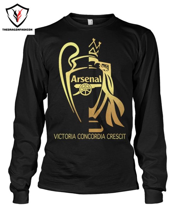 Arsenal Victoria Concordia Crescit Design T-Shirt