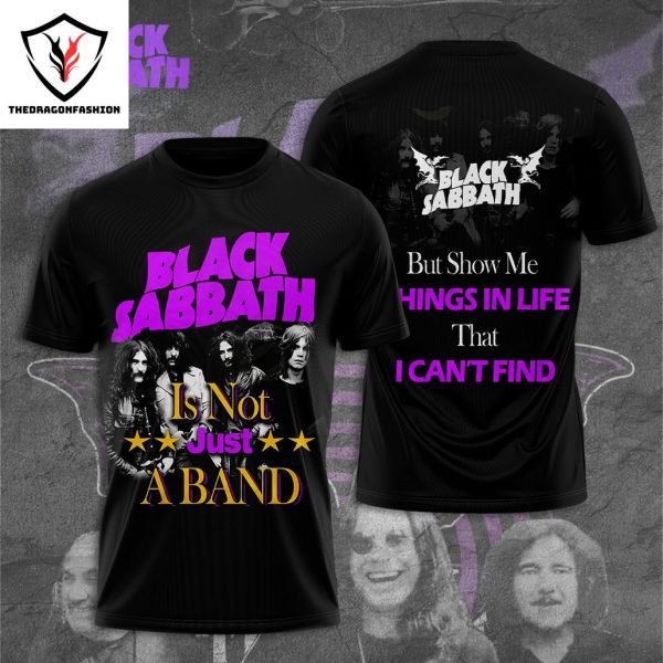 Black Sabbath Is Not Just A Band 3D T-Shirt
