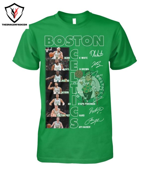 Boston Celtics Men Baskerball Signature T-Shirt