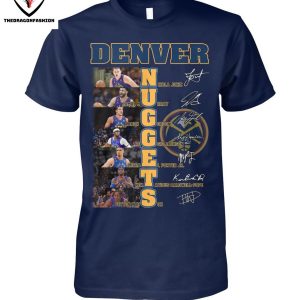 Denver Nuggets Basketball Signature T-Shirt