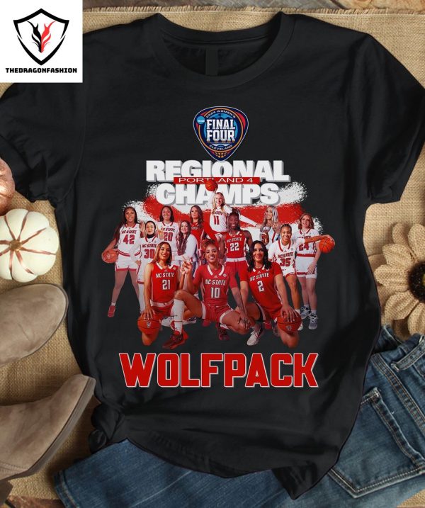 Final Four Regional Champs NC State Wolfpack Women Basketball T-Shirt