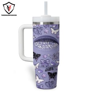 Olivia Rodrigo Custom Tumbler With Handle And Straw