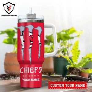 Kansas City Chiefs Energy Tumbler With Handle And Straw