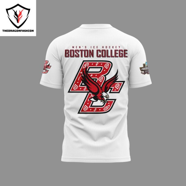 Men Ice Hockey Boston College Eagles 3D T-Shirt