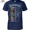 Lynyrd Skynyrd Gary Rossington Signature 60th Anniversary 1964-2024 Thank You For The Memories T-Shirt