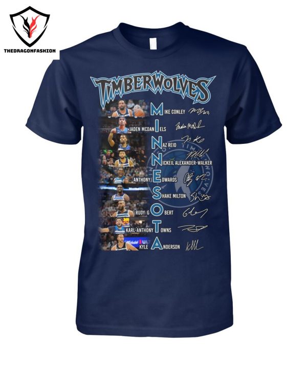 Minnesota Timberwolves Basketball Signature T-Shirt