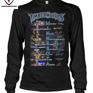 Minnesota Timberwolves Basketball Signature T-Shirt