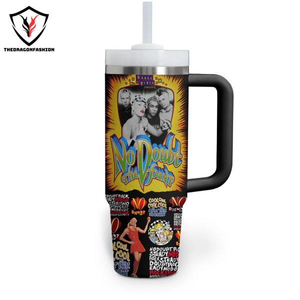 No Doubt The Faint House Of Blues Concerts Tumbler With Handle And Straw