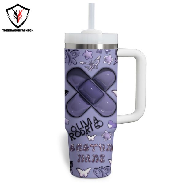 Olivia Rodrigo Custom Tumbler With Handle And Straw