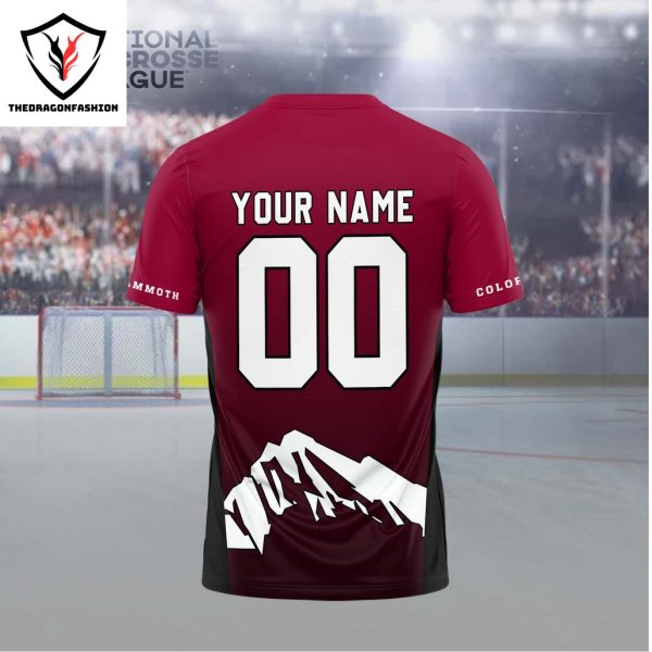 Personalized NLL Colorado Mammoth Special Design 3D T-Shirt