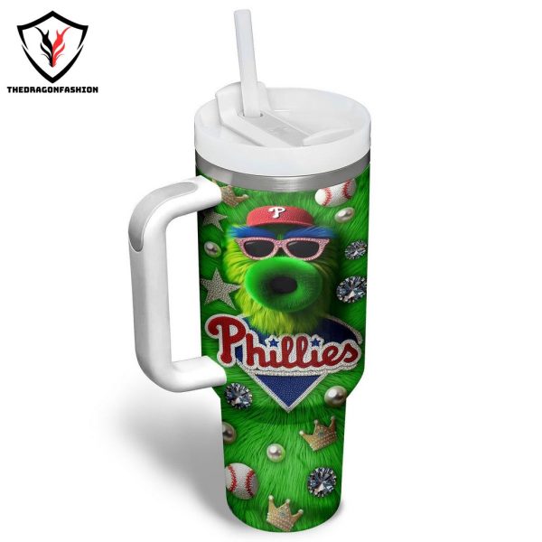 Philadelphia Phillies Special Tumbler With Handle And Straw
