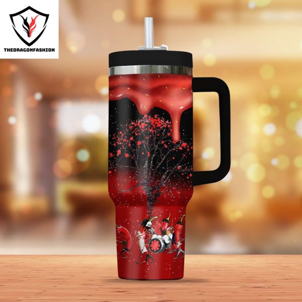 Red Hot Chili Peppers Design Red Tumbler