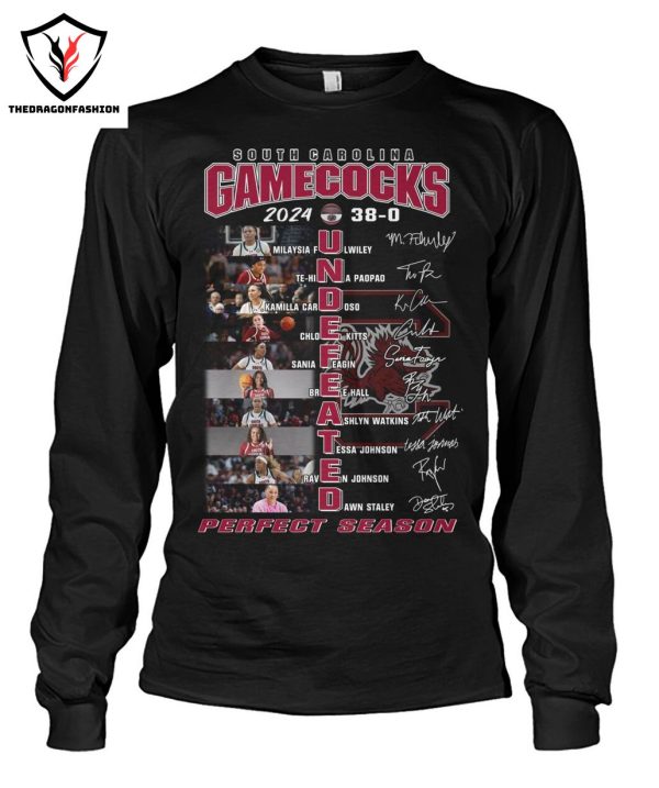 South Carolina Gamecocks 2024 Perfect Season T-Shirt