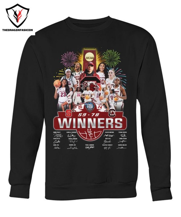 South Carolina Gamecocks Women Basketball Winners Signature T-Shirt