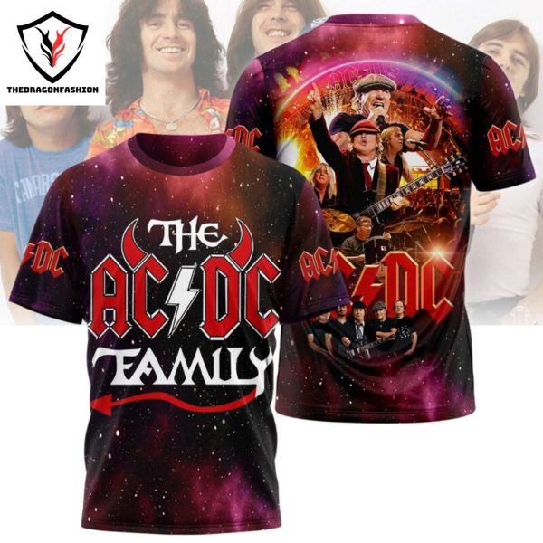 The AC DC Family Special Design 3D T-Shirt