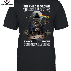 The Child Is Grown The Dream Is Gone I Have Become Confortably Numb Pink Floyd T-Shirt