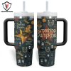 Tyler Childers Rustin In The Rain Signature Tumbler With Handle And Straw